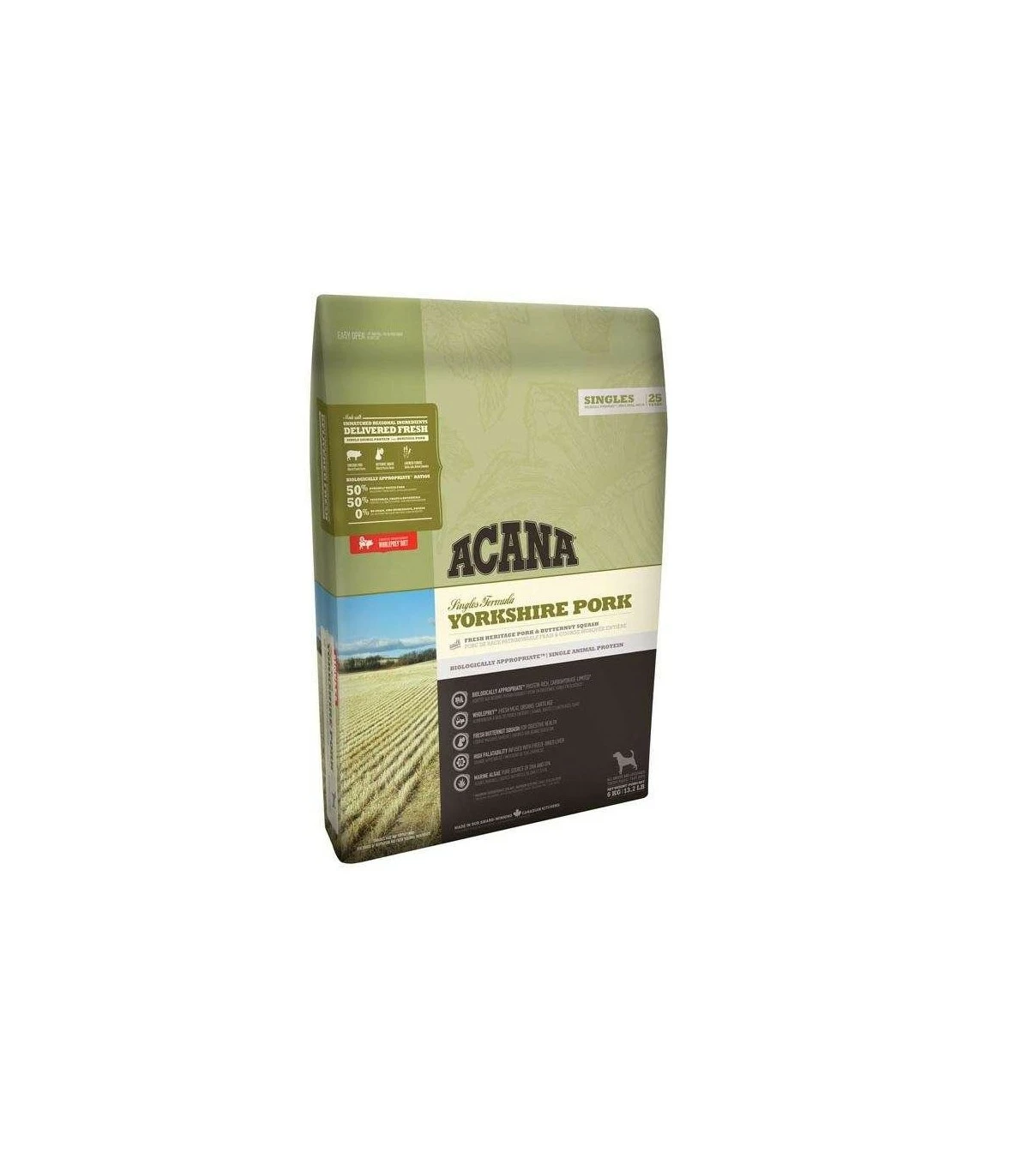 Acana Adult Yorkshire Pork Dog 2 Kg Singles 25