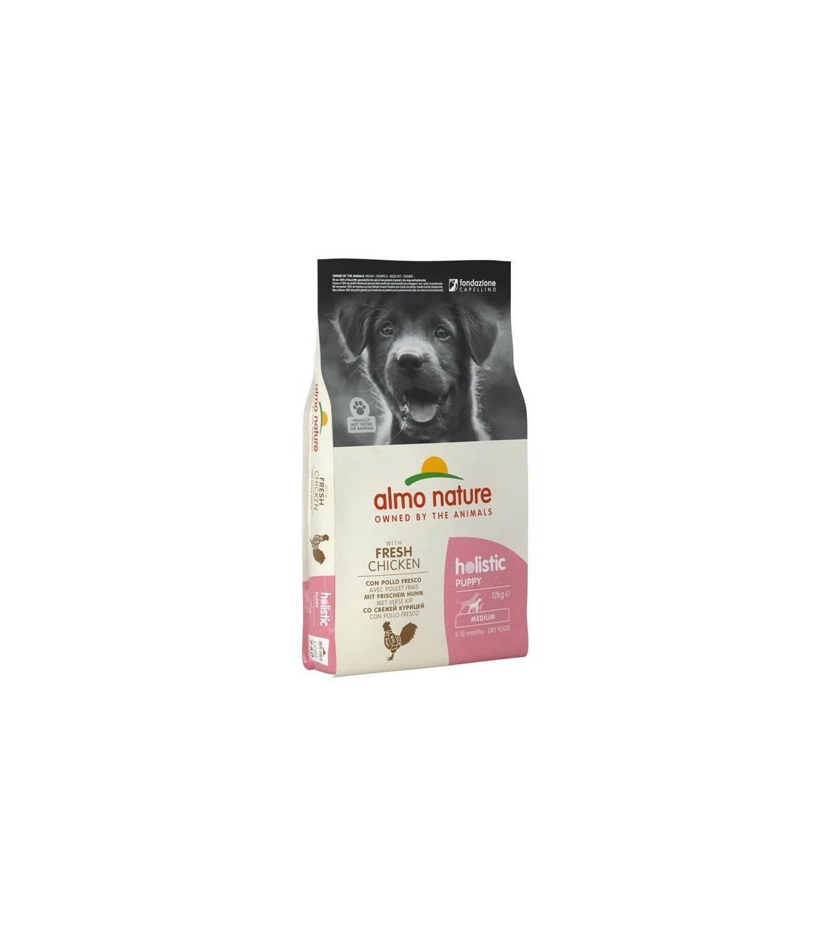Almo Nature Holistic Puppy Medium Con Pollo E Riso 12 Kg