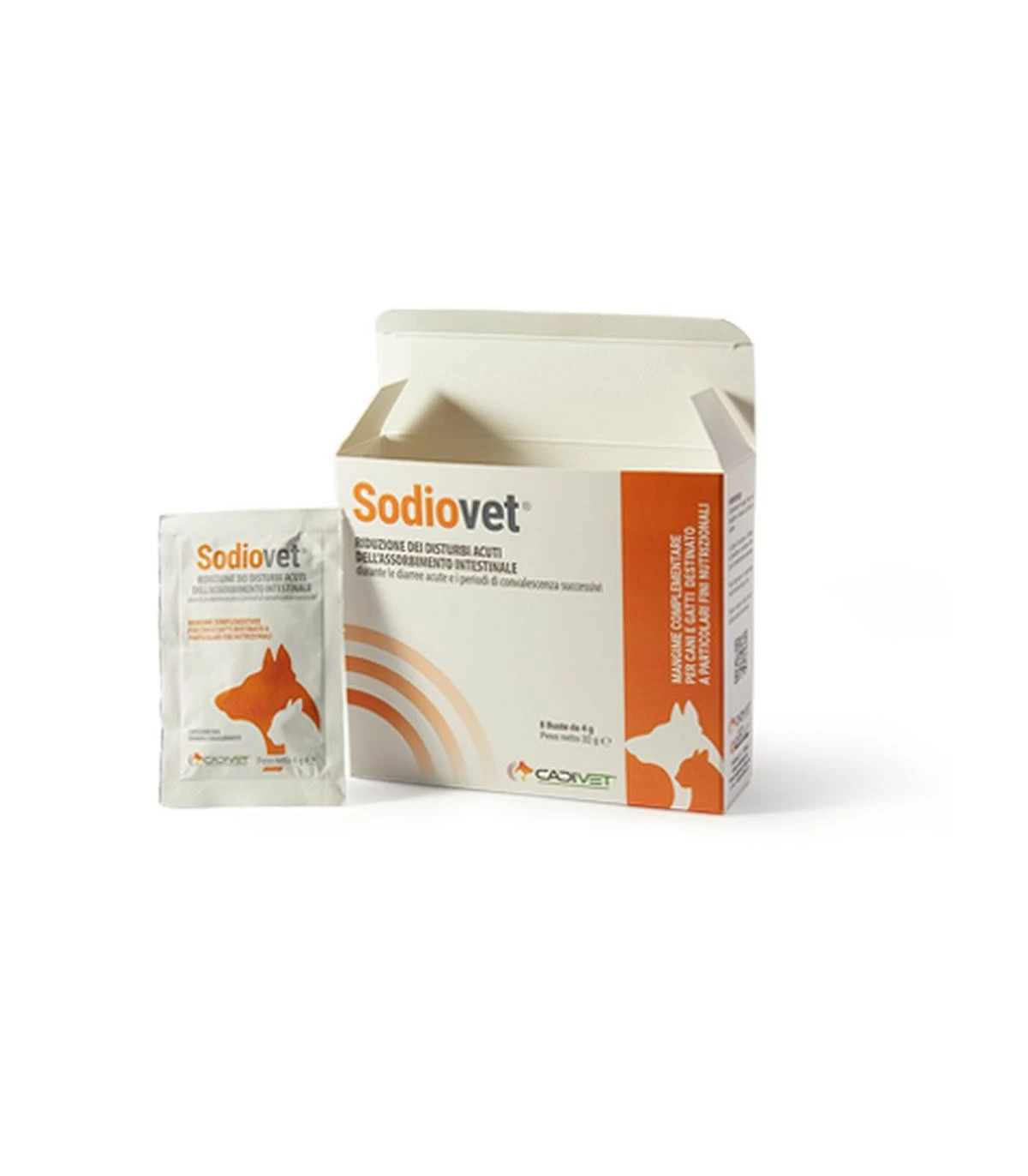 Cadivet Sodiovet 8 Buste 4 Gr - immagine 2