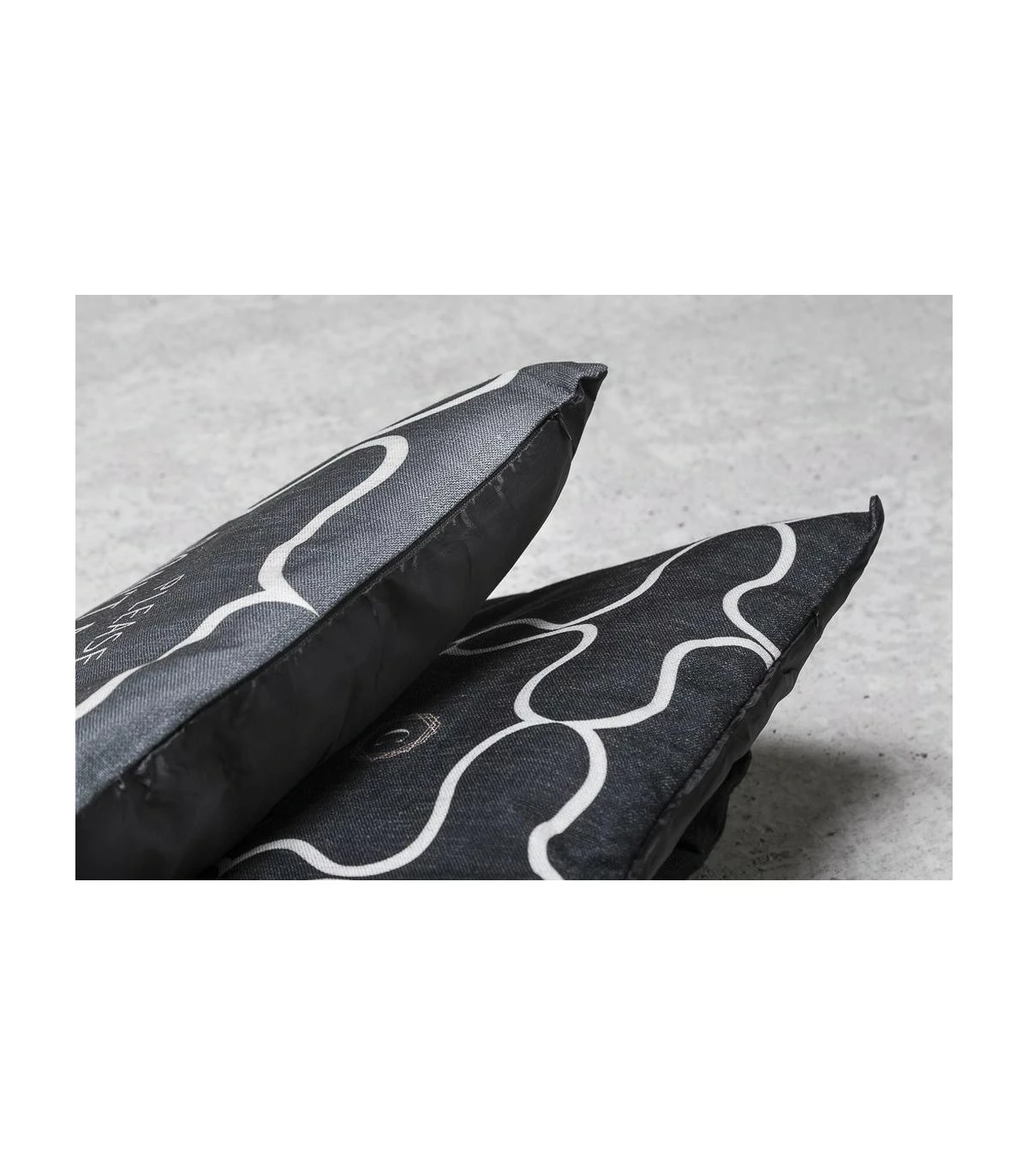 Cliffi Design Cuscino Grigio 54X39X9 Cm - immagine 2