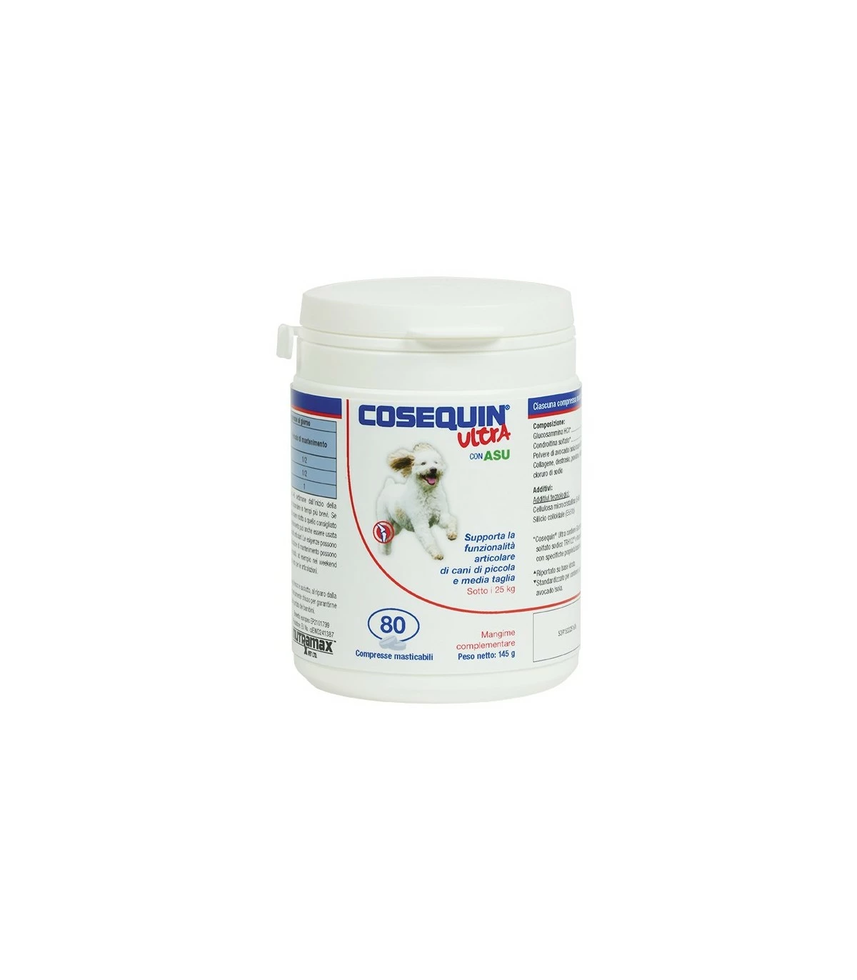 Bioforlife Cosequin Ultra Small & Medium 80 Compresse Sotto 25 Kg 145 Gr
