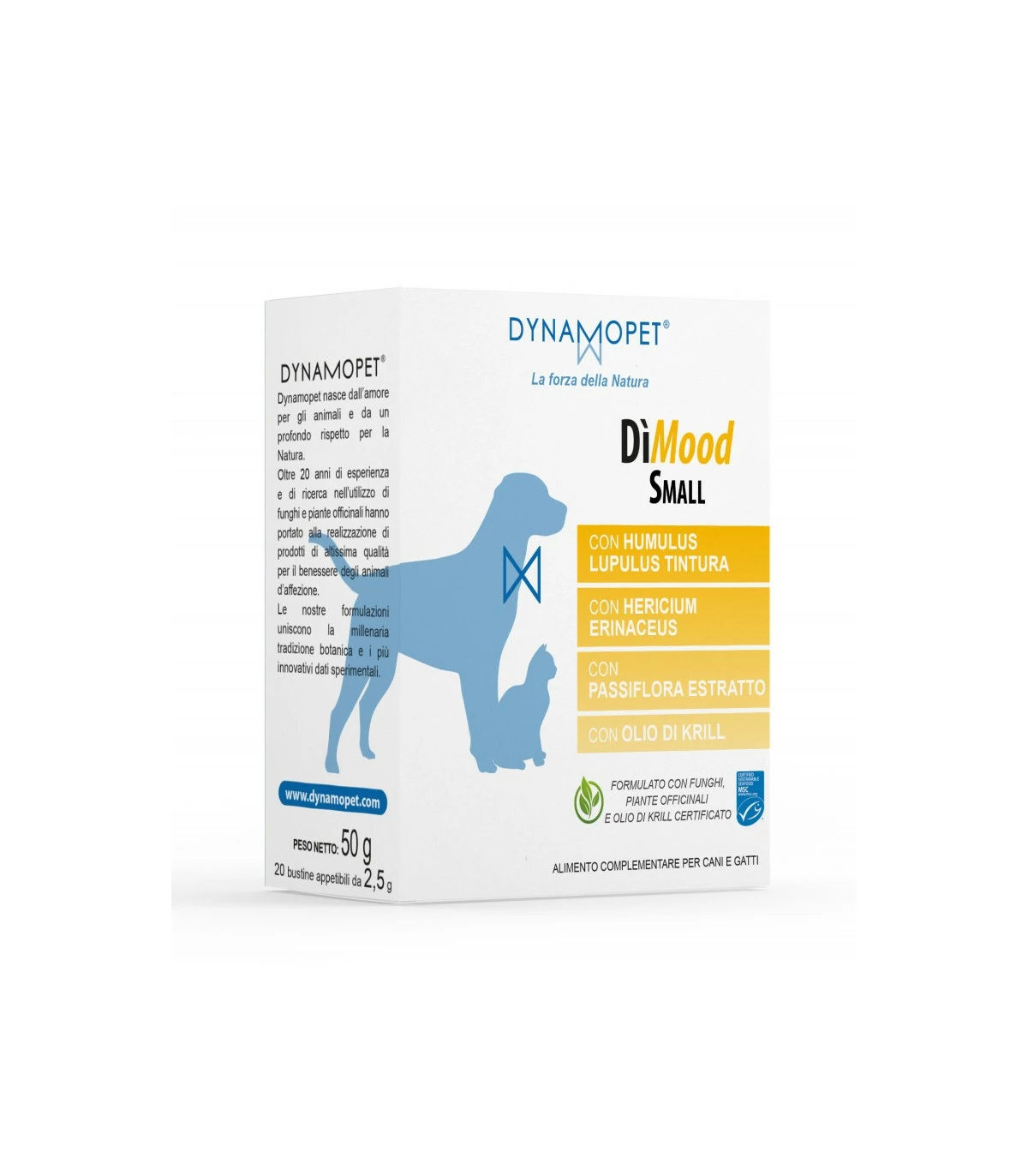 Dynamopet Dimood Small 20 Bustine 2,5 Gr