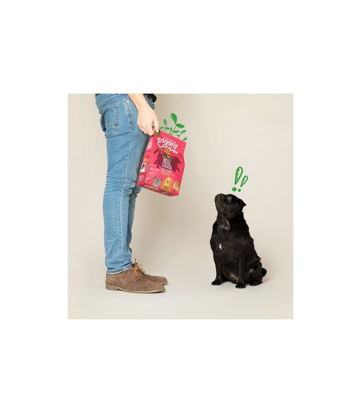 Edgard & Cooper Adult Carne Fresca Di Manzo E Pollo Biologici Senza Glutine 2,5 Kg - immagine 2