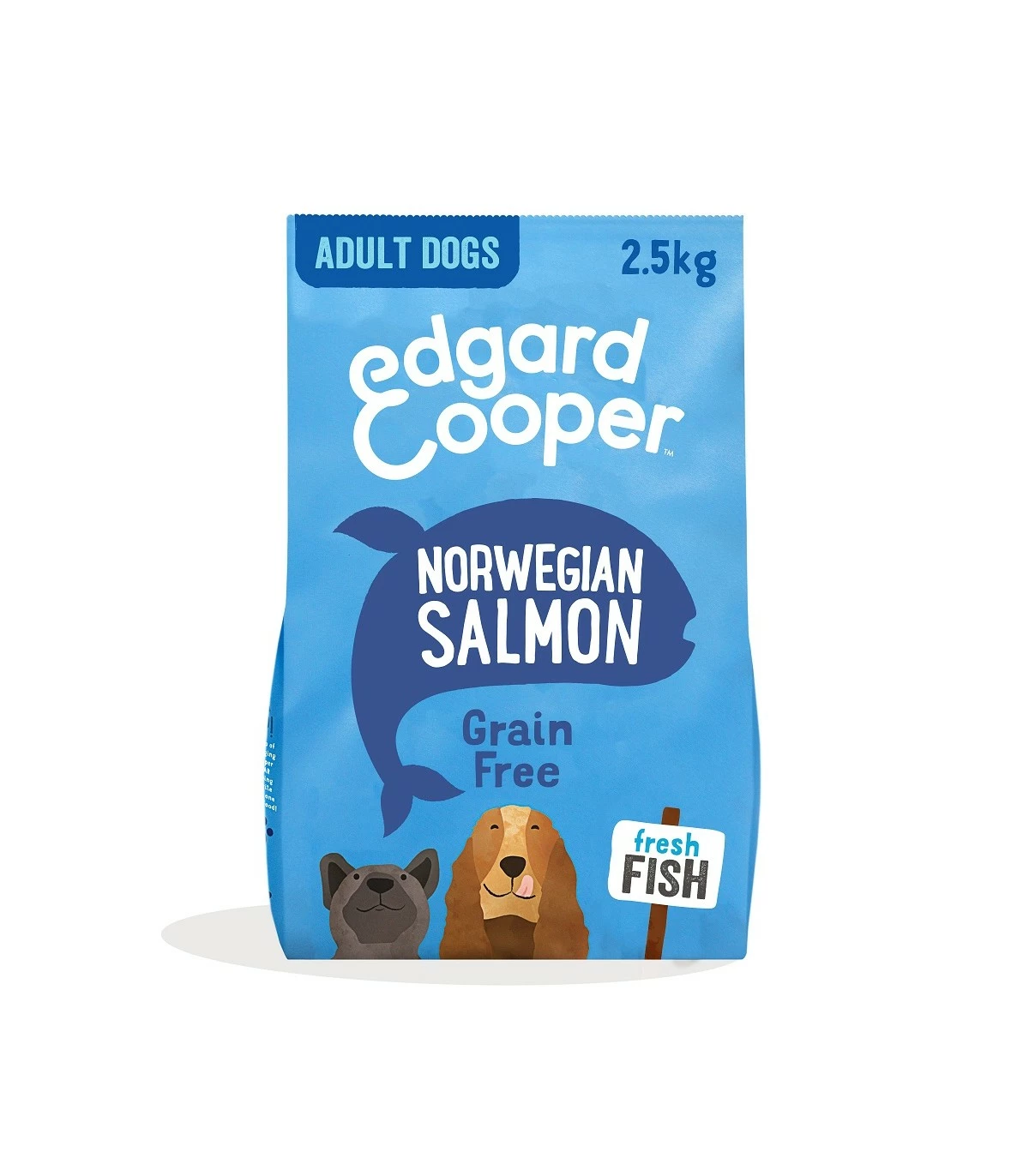 Edgard & Cooper Adult Carne Fresca Di Salmone Norvegese Senza Cereali 2,5 Kg