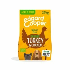 Edgard & Cooper Adult Carne Fresca Di Tacchino E Pollo Biologici Senza Glutine 2,5 Kg