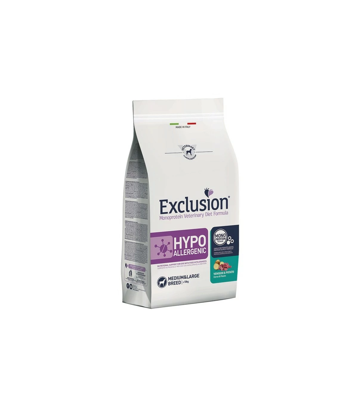 Exclusion Diet Formula Exclusion diet Formula Hypoallergenic Cervo E Patate Medium Large 2 Kg