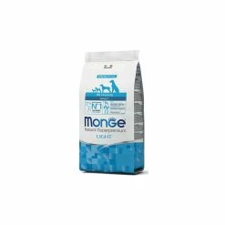 Monge Cane Light All Breeds Salmone E Riso 2,5 Kg