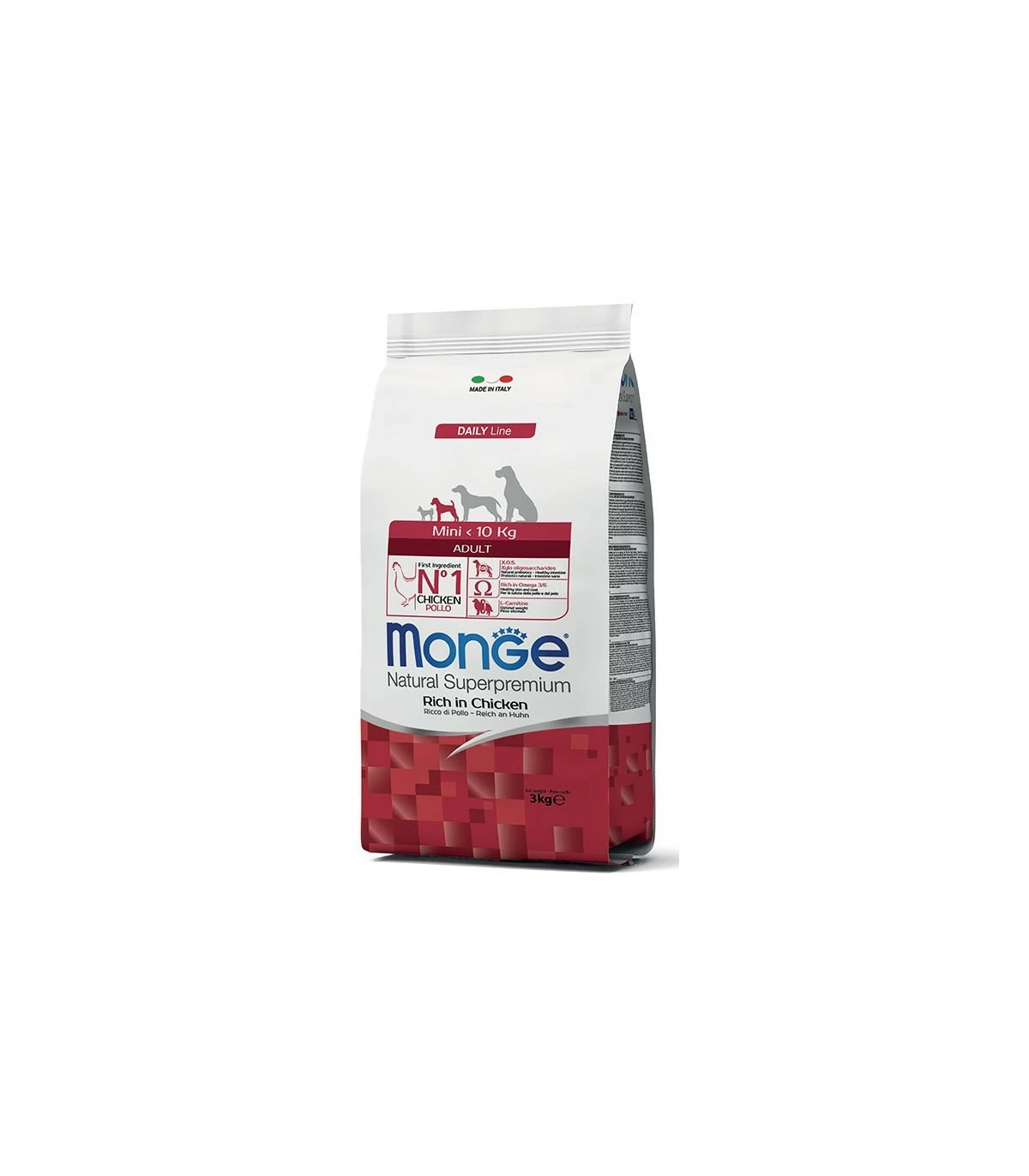 Monge Cane Mini Adult Pollo 7,5 Kg