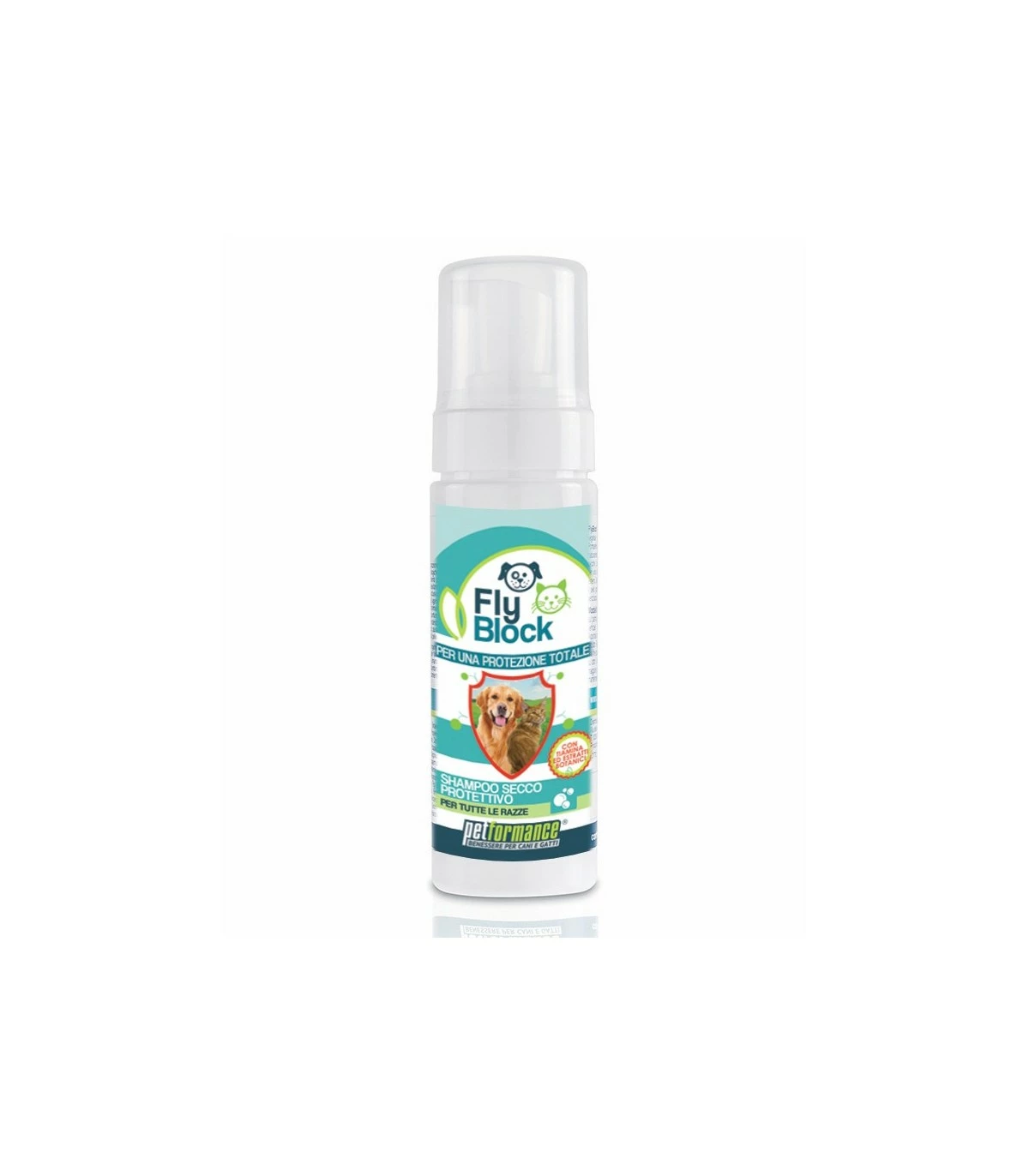 Petformance Flyblock Shampoo Secco Cane Gatto 150 Ml