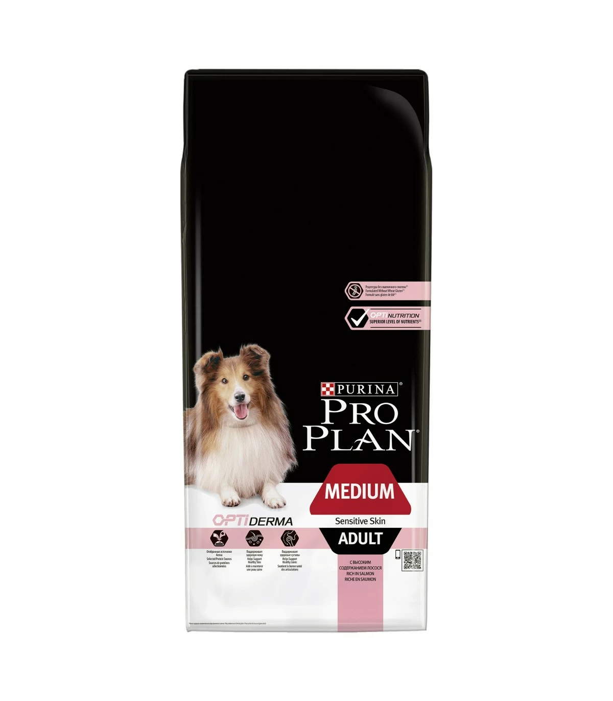 PURINA PRO PLAN Purina Proplan Adult Medium Sensitive Skin Optiderma 14 Kg