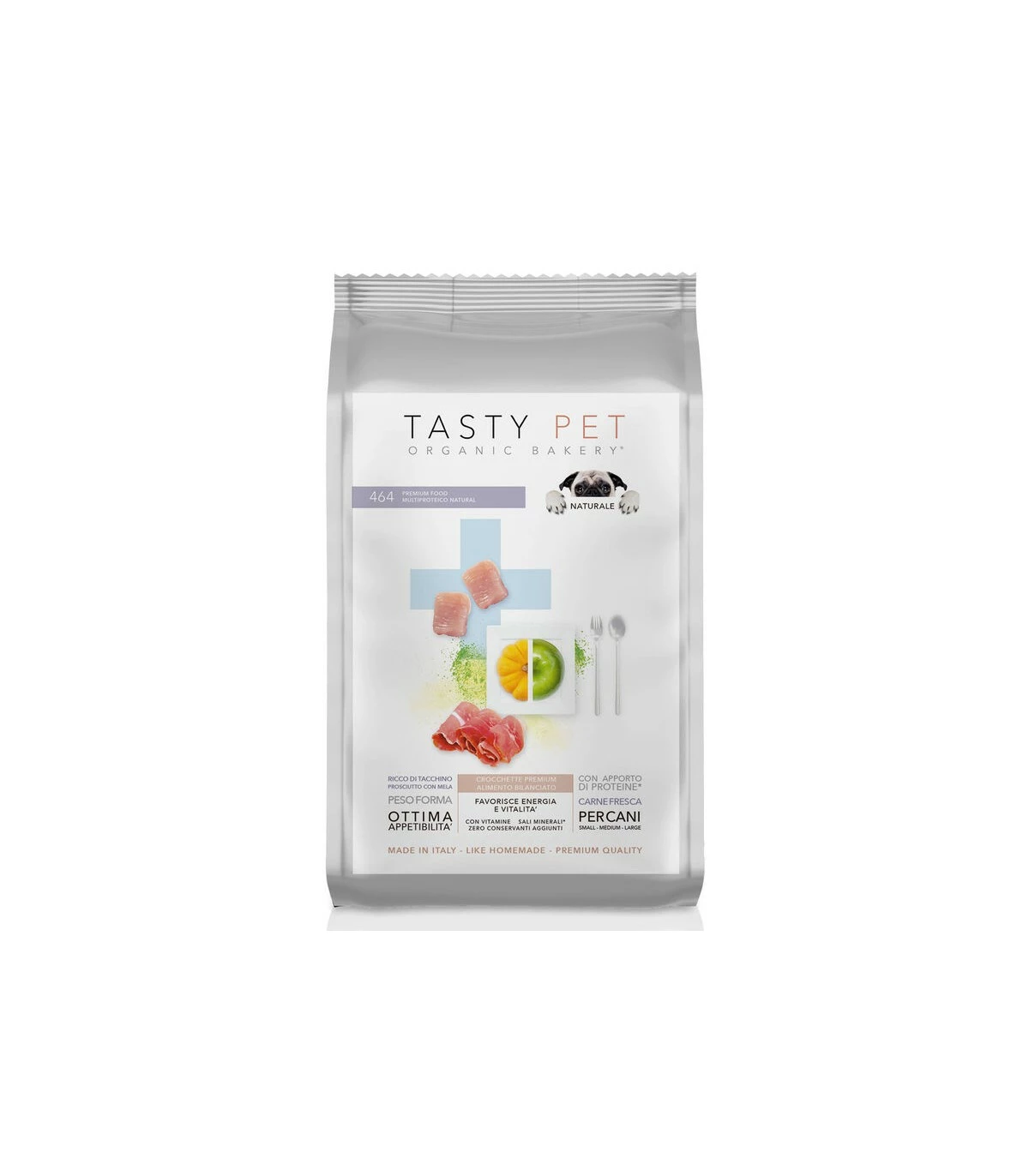 Tasty Pet Premium Food Crocchette Per Cane Al Prosciutto 7 Kg N. 464