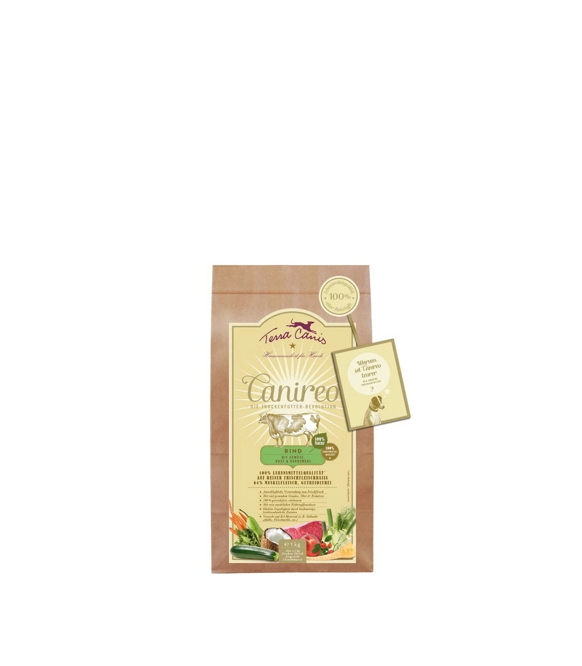 Terra Canis Canireo Al Manzo 1 Kg