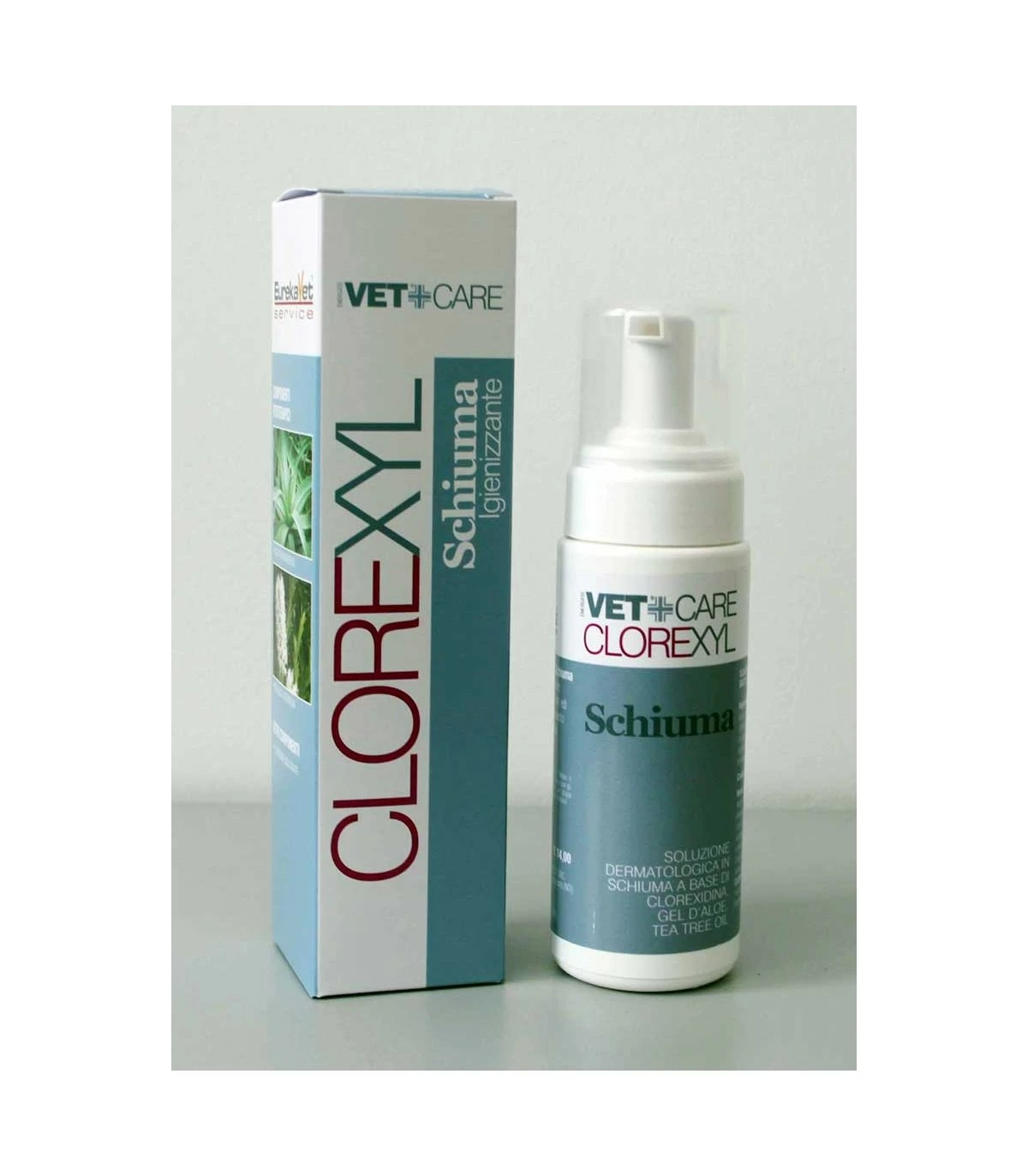 EurekaVet Service Vetcare Clorexyl Schiuma 150 Ml